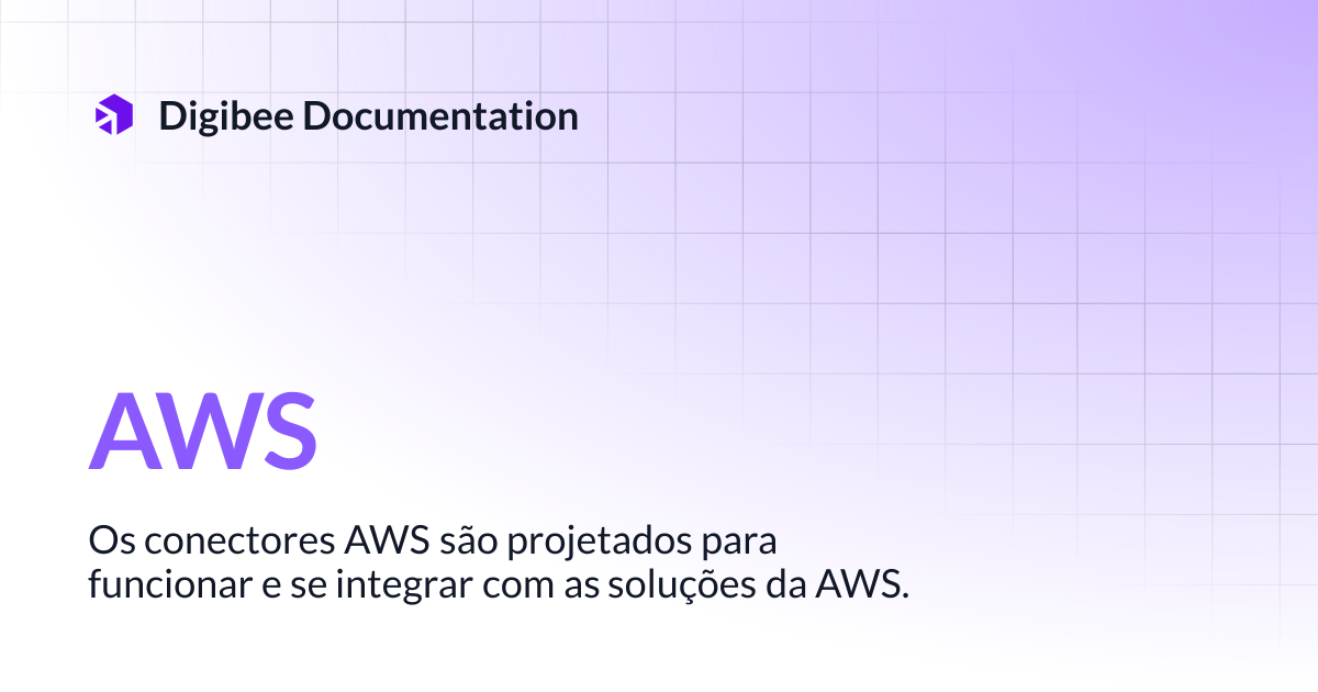 AWS | Conectores & Triggers | Digibee Documentation