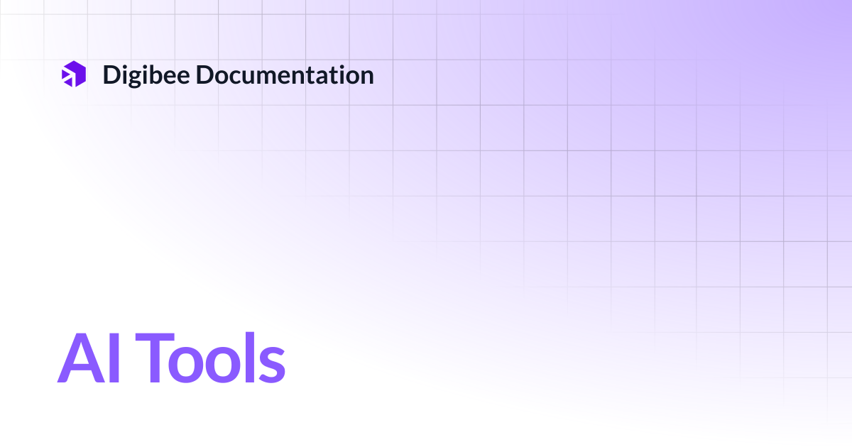 AI Tools | Connectors & Triggers | Digibee Documentation