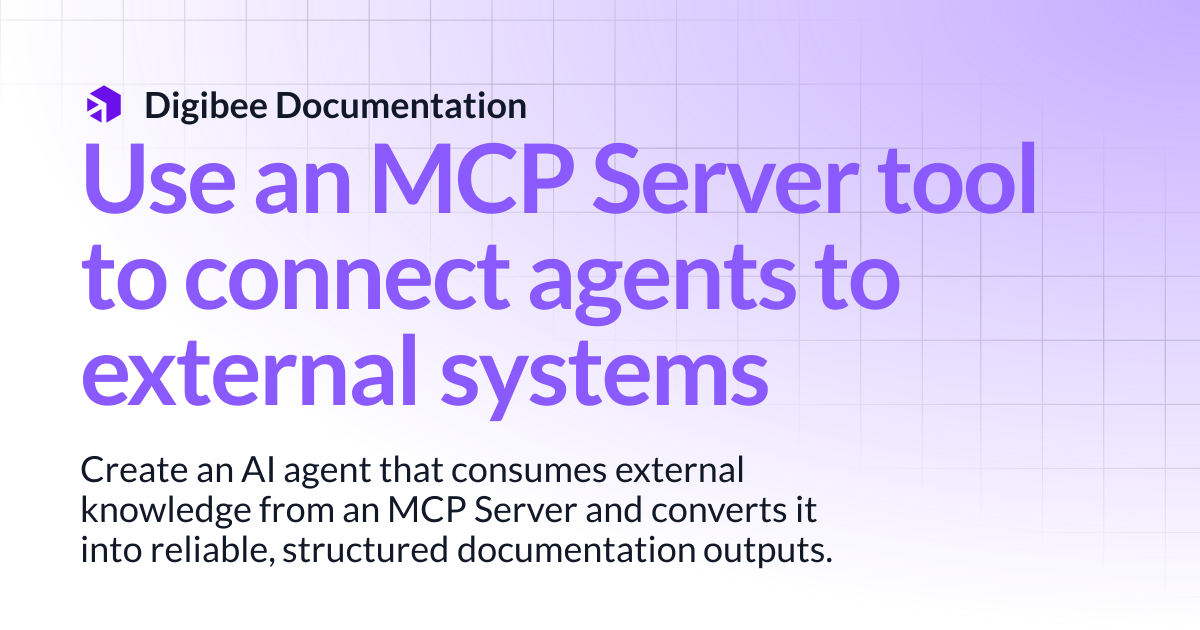 Use an MCP Server tool to connect agents to external systems | Use ...