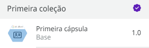 Cápsula marcada com um selo de certificação da Digibee.